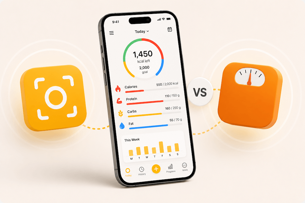ProTrack AI vs Lose It comparison for privacy, offline calorie tracking, food database, and iPhone support