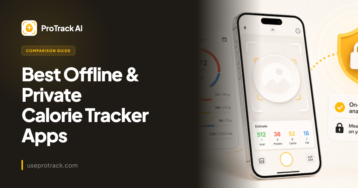 Best Offline & Private Calorie Tracker Apps in 2026 | ProTrack AI